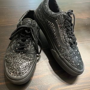 Vans Old School Metallic Leopard Sneakers